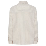 PIECES PIECES dame skjorte PCPIA Shirt Birch Stripes black