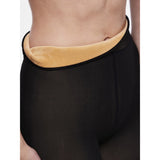 PIECES PIECES dame strømpebukser PCSOPHIE Pantihoes Black NUDE FLEECE