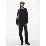 PIECES PIECES dame sweatshirt PCCHILLI Sweatshirt Black