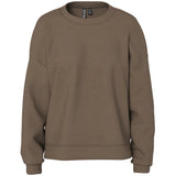 PIECES PIECES dame sweatshirt PCCHILLI Sweatshirt Morel