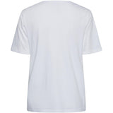 PIECES PIECES dame t-shirt PCRIA T-shirt Bright White