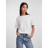 PIECES PIECES dame t-shirt PCRIA T-shirt Bright White