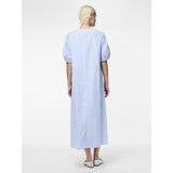 PIECES PIECES dame tie kjole PCHOLLY Restudsalg Cornflower Blue