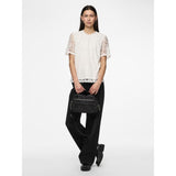PIECES PIECES dame top PCOLLINE Restudsalg Cloud Dancer