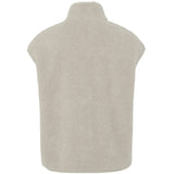 PIECES PIECES dame vest PCSADIA Vest Silver Gray