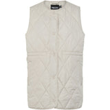 PIECES PIECES dame vest PCSTELLA Restudsalg Silver Gray