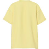 PIECES Pieces dame t-shirt PCSKYLAR T-shirt pale banana