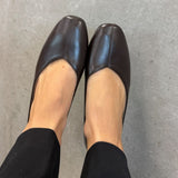 SHOES Rasmine Dame Ballerina Shoes Brown