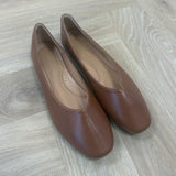 SHOES Rasmine Dame Ballerina Shoes Camel