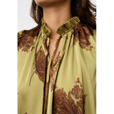 Sisters Point SISTERS POINT dame kjole ELZA Dress Moss flower