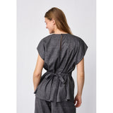 Sisters Point SISTERS POINT dame top VIKSA Top Grey Check
