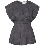 Sisters Point SISTERS POINT dame top VIKSA Top Grey Check