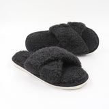 SHOES Sia dame hjemmesko YL-67 Restudsalg Black