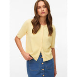 Vero Moda VERO MODA Dame Cardigan VMDoffy Cardigan Golden Haze WHITE MELANGE