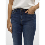 Vero Moda VERO MODA Dame Jeans VMFlash Restudsalg Dark Blue Denim
