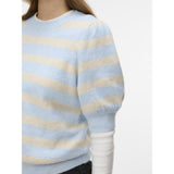 Vero Moda VERO MODA Dame Pullover VMDoffy Knit Cashmere Blue BIRCH