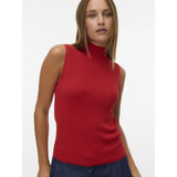 Vero Moda VERO MODA Dame Top Awvitoria Top Molten Lava