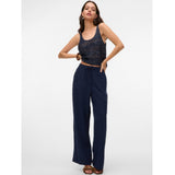 Vero Moda VERO MODA dame bukser VMLINN Pant Navy Blazer