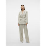 Vero Moda VERO MODA dame bukser VMOMARI Restudsalg Light Grey Melange