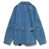 Vero Moda VERO MODA dame jakke VMAGNES Jacket Medium blue denim
