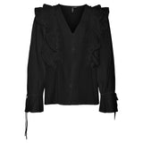 Vero Moda VERO MODA dame skjorte VMKAUSA Shirt Black