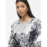 VILA VILA Dame Kjole VICHAYA Dress Silver