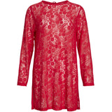 VILA VILA dame bluse VISELLY Blouse Poppy Red