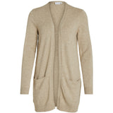 VILA VILA dame cardigan VIRIL Cardigan Natural MELANGE