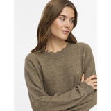 VILA VILA dame kjole VINIKOLINA Dress Falcon Melange