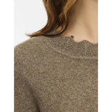 VILA VILA dame kjole VINIKOLINA Dress Falcon Melange