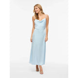 VILA VILA dame kjole VIRAVENNA Dress Nantucket Breeze