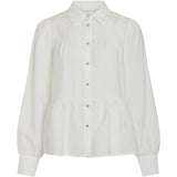 VILA VILA dame skjorte VIKATRIA Shirt Cloud Dancer