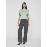 VILA VILA dame top VIELLETTE Top Silt Green