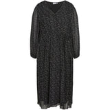 VILA Vila kjole curve dame VIDALIANA Dress Black