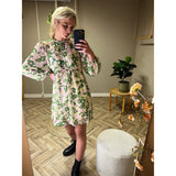 .Object Object dame tunika kjole OBJKIRSTEN Restudsalg Artichoke Green