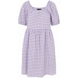 PIECES PIECES dame kjole PCLILLA Restudsalg Sheer Lilac