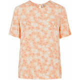 PIECES PIECES dame top PCNYA Restudsalg Apricot