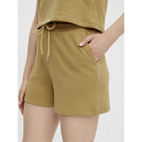 PIECES Pieces dame sweatshorts PCCHILLI SUMMER Shorts Khaki
