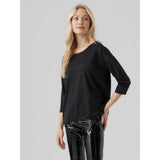 Vero Moda Vero Moda dame bluse VMMALENA Restudsalg Black Black lurex