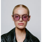 A. KJÆRBEDE A.Kjærbede solbriller Kaya Sunglasses Grey Transparent