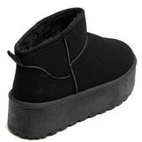 SHOES Agathe dame bamsestøvler 8906 Restudsalg Black