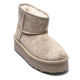 SHOES Ariane dame bamsestøvler WD145 Restudsalg Beige