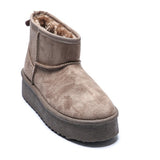 SHOES Ariane dame bamsestøvler WD145 Restudsalg Kaki