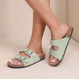 SHOES Athena dame sandaler W-128 Shoes Green