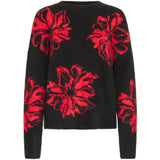 b.young B.YOUNG DAME SWEATER BYOMEA Restudsalg Black Mix