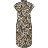 b.young B.YOUNG dame kjole BYFALAKKA Dress Rainy Day Leopard Mix