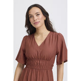b.young B.YOUNG dame kjole BYIGGY Dress Marsala