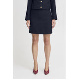 b.young B.YOUNG dame nederdel BYEPIA Restudsalg Navy Blazer
