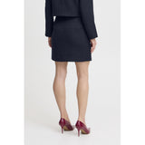 b.young B.YOUNG dame nederdel BYEPIA Restudsalg Navy Blazer