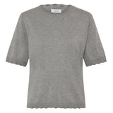 b.young B.YOUNG dame pullover BYMMORLA Pullover Mid Grey Melange